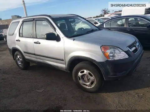 SHSRD68424U200285 — 2004 Honda CR-V, Естественный износ, фото до ремонта