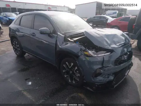 SHSRD68555U302514 — 2005 Honda CR-V, Передняя часть, фото до ремонта