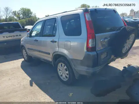 2005 Honda Cr-V Ex VIN JHLRD78825C056870 фото 3