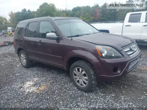 JHLRD78805C057662 — 2005 Honda CR-V, Естественный износ, фото до ремонта
