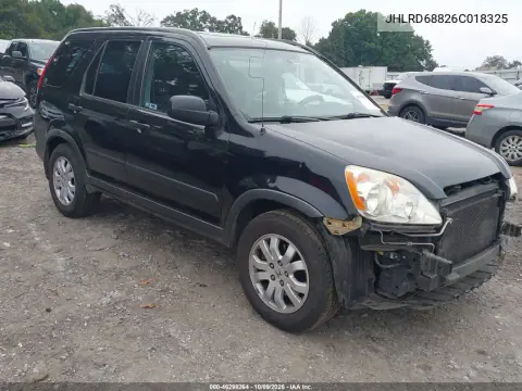 2006 Honda Cr-V Ex VIN JHLRD68826C018325 фото 2