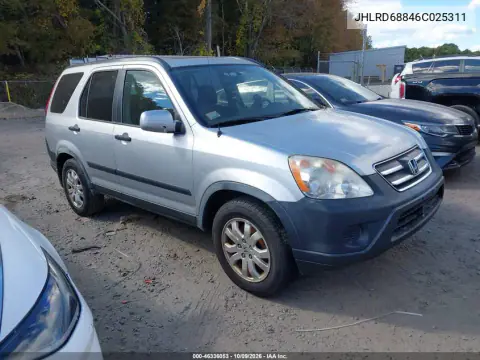 JHLRD68846C025311 — 2006 Honda CR-V, Естественный износ, фото до ремонта