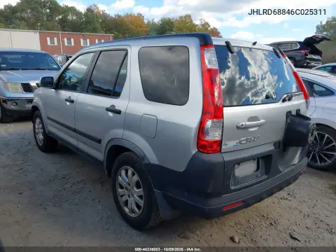 2006 Honda Cr-V Ex VIN JHLRD68846C025311 фото 3