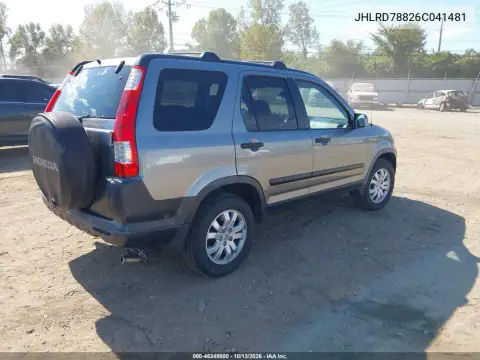 JHLRD78826C041481 — 2006 Honda CR-V, фото 5 с аукциона IAAI, Передняя часть