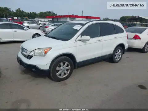 2007 Honda Cr-V Ex-L VIN JHLRE38787C046165 фото 2