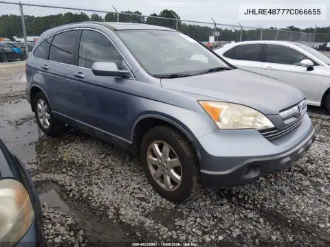 JHLRE48777C066655 — 2007 Honda CR-V, Естественный износ, фото до ремонта