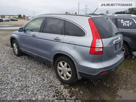 2007 Honda Cr-V Ex-L VIN JHLRE48777C066655 фото 4