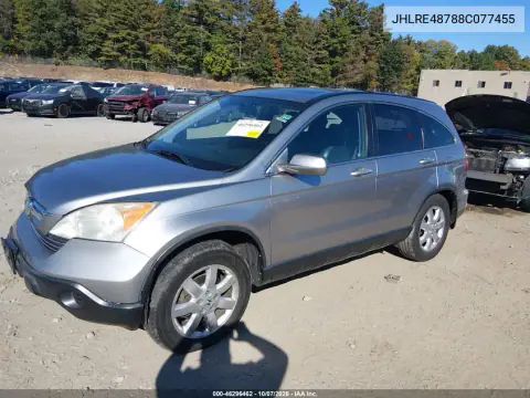 2008 Honda Cr-V Ex-L VIN JHLRE48788C077455 фото 3