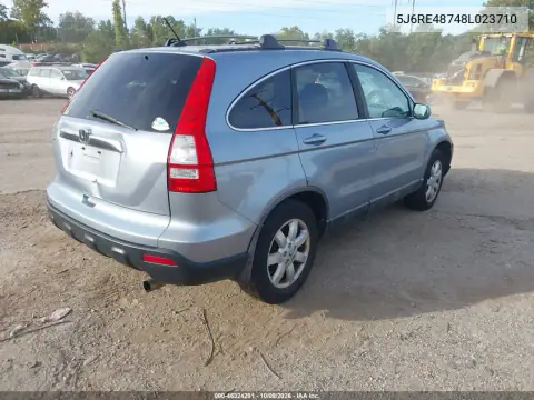 2008 Honda Cr-V Ex-L VIN 5J6RE48748L023710 фото 5