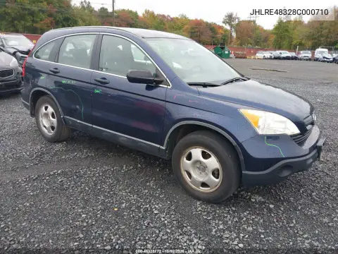 JHLRE48328C000710 — 2008 Honda CR-V, Правая сторона, фото до ремонта