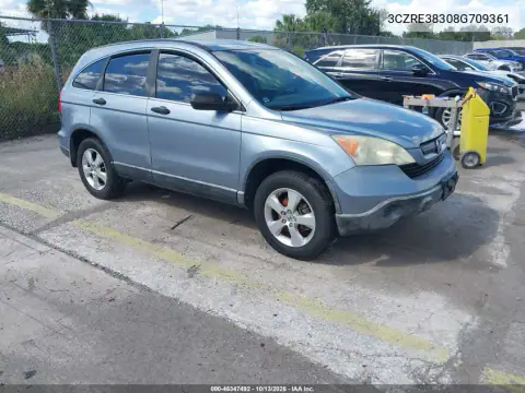3CZRE38308G709361 — 2008 Honda CR-V, Естественный износ, фото до ремонта