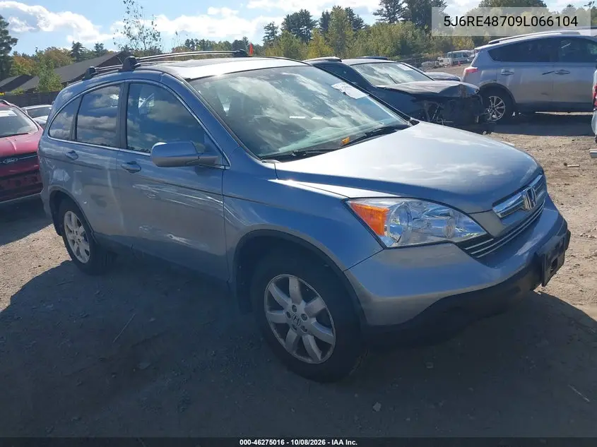 2009 Honda Cr-V Ex-L VIN 5J6RE48709L066104 фото 2