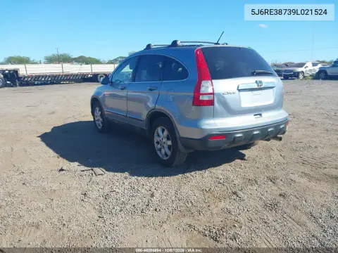 2009 Honda Cr-V Ex-L VIN 5J6RE38739L021524 фото 4