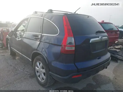 2009 Honda Cr-V Ex VIN JHLRE38589C002541 фото 3