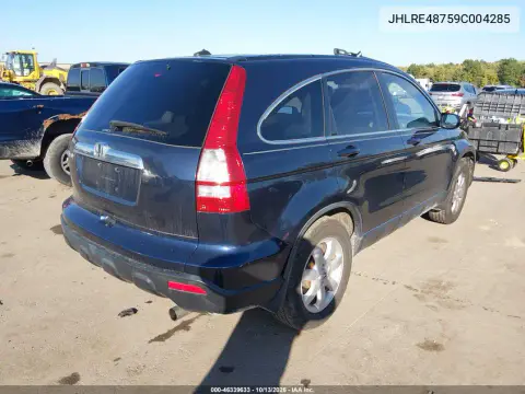 2009 Honda Cr-V Ex-L VIN JHLRE48759C004285 фото 5