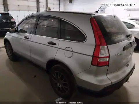 3CZRE38389G709187 — 2009 Honda CR-V, фото 3 с аукциона IAAI, Естественный износ