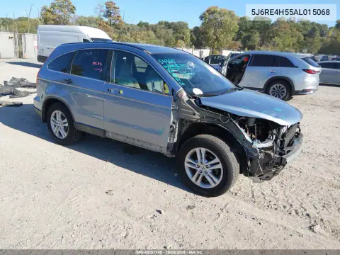 2010 Honda Cr-V Ex VIN 5J6RE4H55AL015068 фото 2