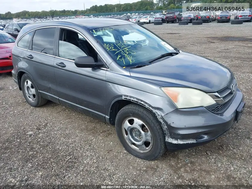 5J6RE4H36AL059465 — 2010 Honda CR-V, фото 2 с аукциона IAAI, Естественный износ