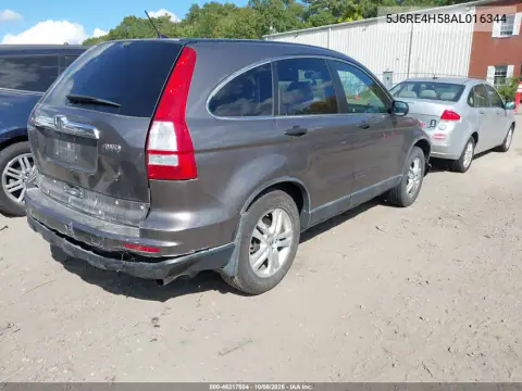 2010 Honda Cr-V Ex VIN 5J6RE4H58AL016344 фото 5