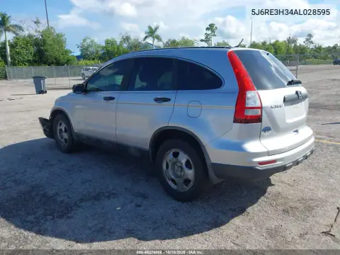 2010 Honda Cr-V Lx VIN 5J6RE3H34AL028595 фото 4