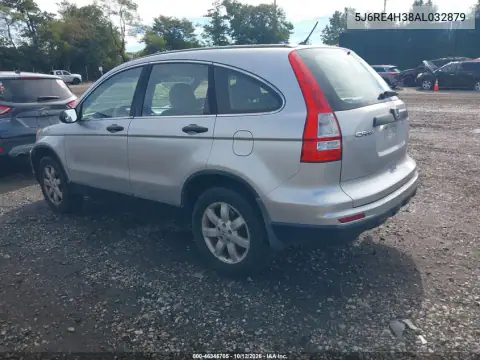 2010 Honda Cr-V Lx VIN 5J6RE4H38AL032879 фото 4