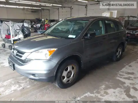 5J6RE4H37AL040035 — 2010 Honda CR-V, фото 3 с аукциона IAAI 15.10.2026, Естественный износ