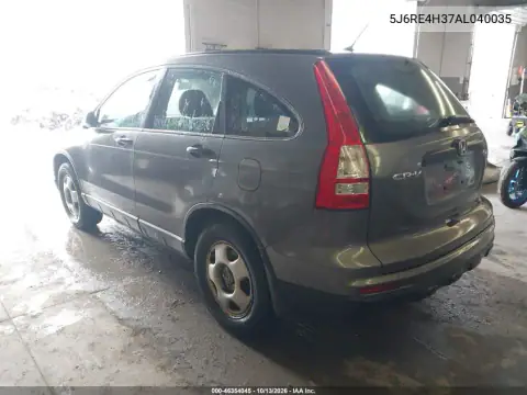 5J6RE4H37AL040035 — 2010 Honda CR-V, фото 4 с аукциона IAAI 15.10.2026, Естественный износ