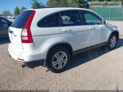 2011 Honda Cr-V Ex-L VIN 5J6RE4H75BL062507 фото 5