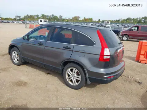 2011 Honda Cr-V Ex VIN 5J6RE4H54BL020313 фото 4