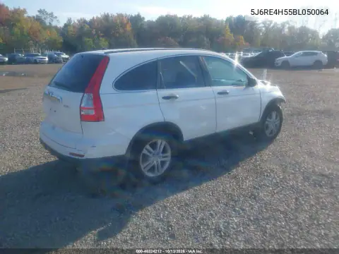 5J6RE4H55BL050064 — 2011 Honda CR-V, фото 5 с аукциона IAAI, Передняя часть