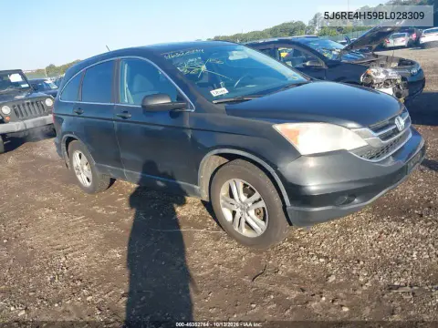 5J6RE4H59BL028309 — 2011 Honda CR-V, Естественный износ, фото до ремонта