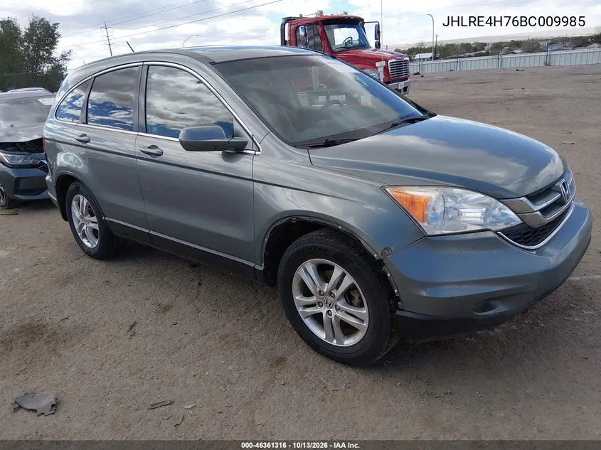 JHLRE4H76BC009985 — 2011 Honda CR-V, фото 2 с аукциона IAAI, Естественный износ