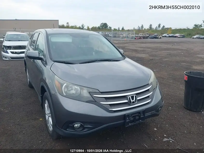2012 Honda Cr-V VIN 2HKRM3H55CH002010 фото 1