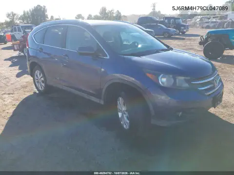 5J6RM4H79CL047089 — 2012 Honda CR-V, Левая сторона, фото до ремонта