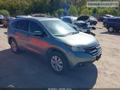 2HKRM4H53CH631772 — 2012 Honda CR-V, Задняя часть, фото до ремонта