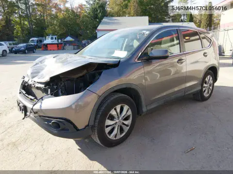 2012 Honda Cr-V Ex VIN 5J6RM4H57CL056016 фото 2