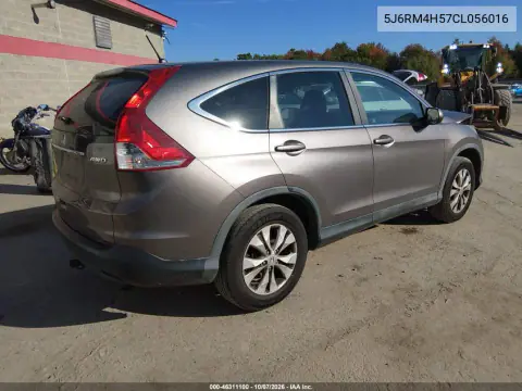 2012 Honda Cr-V Ex VIN 5J6RM4H57CL056016 фото 4