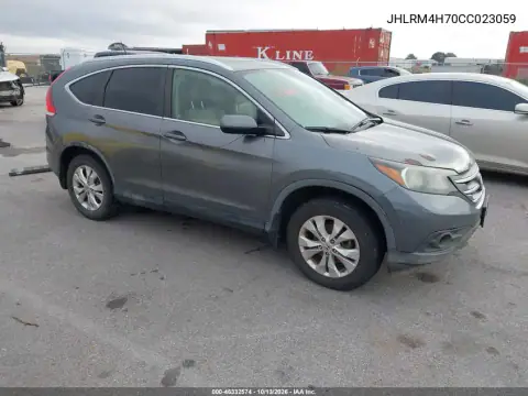 JHLRM4H70CC023059 — 2012 Honda CR-V, Подтопление, фото до ремонта