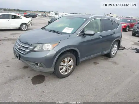 JHLRM4H70CC023059 — 2012 Honda CR-V, фото 2 с аукциона IAAI, Подтопление