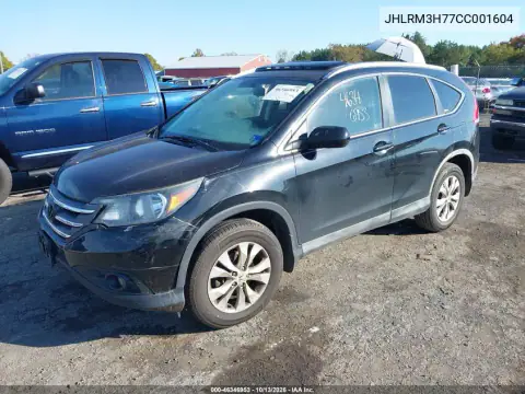 JHLRM3H77CC001604 — 2012 Honda CR-V, фото 2 с аукциона IAAI 20.10.2026, Естественный износ