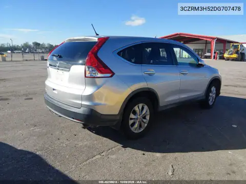 2013 Honda Cr-V Ex VIN 3CZRM3H52DG707478 фото 5