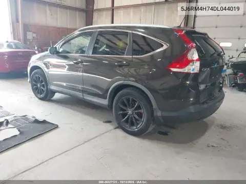 2013 Honda Cr-V Ex-L VIN 5J6RM4H74DL044019 фото 4