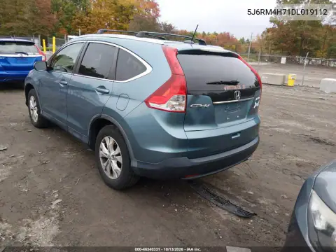 2013 Honda Cr-V Ex-L VIN 5J6RM4H71DL019112 фото 4