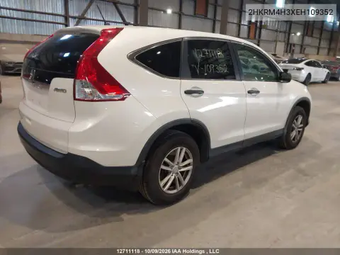 2014 Honda Cr-V Lx VIN 2HKRM4H3XEH109352 фото 5