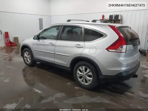 2014 Honda Cr-V Ex-L VIN 2HKRM4H76EH637473 фото 4