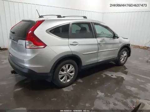 2014 Honda Cr-V Ex-L VIN 2HKRM4H76EH637473 фото 5