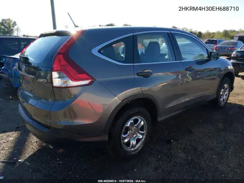 2014 Honda Cr-V Lx VIN 2HKRM4H30EH688710 фото 5