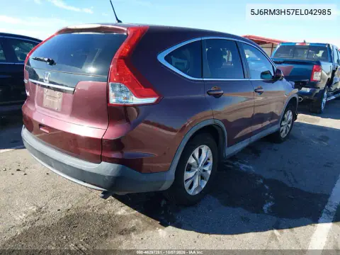2014 Honda Cr-V Ex VIN 5J6RM3H57EL042985 фото 5