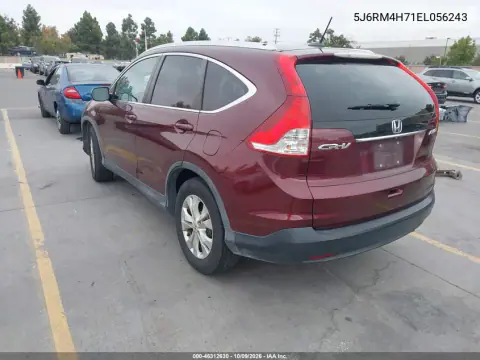 2014 Honda Cr-V Ex-L VIN 5J6RM4H71EL056243 фото 4