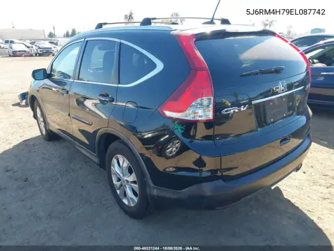 2014 Honda Cr-V Ex-L VIN 5J6RM4H79EL087742 фото 4